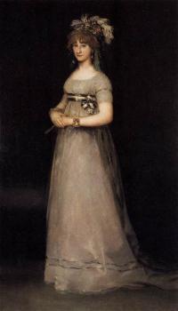 弗朗西斯科 德 戈雅 POrtrait of the Countess of Chincon 弗朗西斯科 德 戈雅 POrtrait of the Countess of Chincon